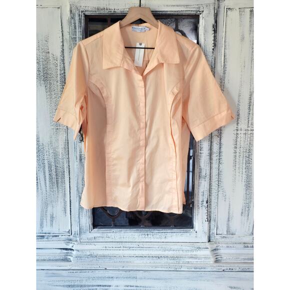 Anthropologie Harshman Button-Down Blouse - New - Large - Picture 6 of 6